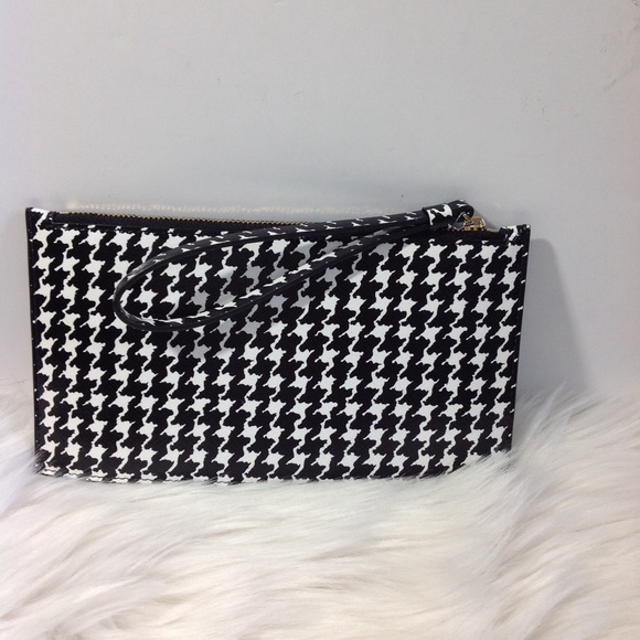 Kate Spade Ariah Houndstooth wristlet - Picture 2 of 6